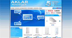 Desktop Screenshot of aklarmuhendislik.com